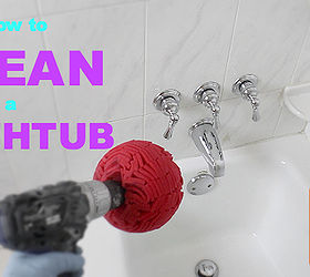 how to clean a bathtub fast, bathroom ideas, cleaning tips, home maintenance repairs, how to