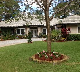 landscaping front yard exterior home transformation, curb appeal, gardening, landscape