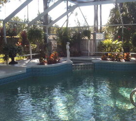 landscaping home yard transformation pool garden, gardening, landscape, pool designs