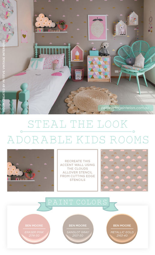 steal the look adorable kids rooms, bedroom ideas, home decor, painting
