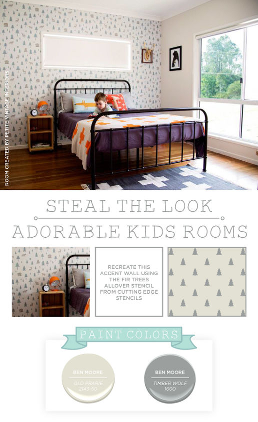 steal the look adorable kids rooms, bedroom ideas, home decor, painting