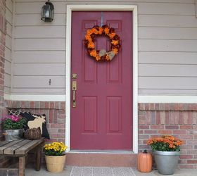 fall porch reveal 2014, porches, seasonal holiday decor