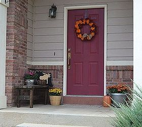 fall porch reveal 2014, porches, seasonal holiday decor