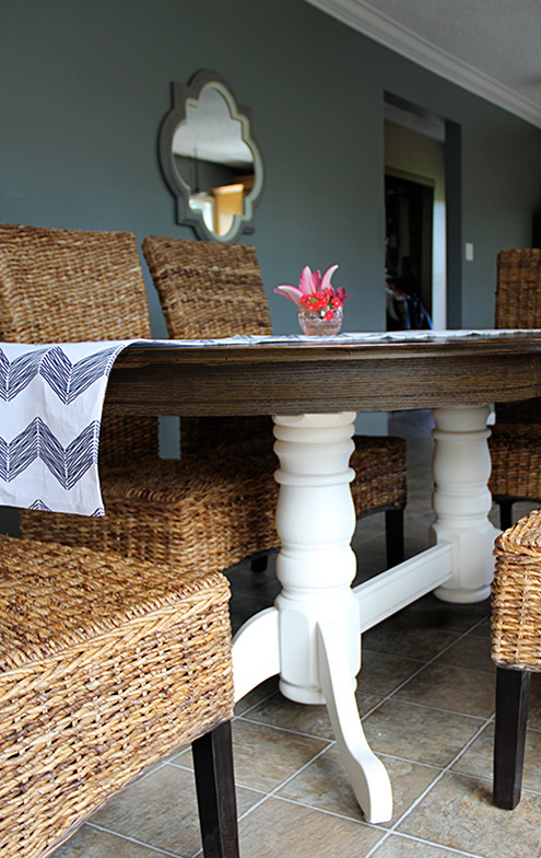 Beatrice Louis XV Dining Table - Dining Tables DIY: Refinish an Old Oak Table | Hometalk