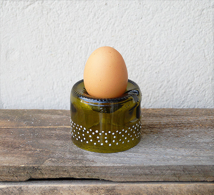bottle eggcups, crafts, diy, how to, repurposing upcycling