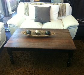 coffee table redo, home decor, painted furniture, woodworking projects, Finished Product