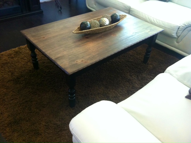 coffee table redo, home decor, painted furniture, woodworking projects