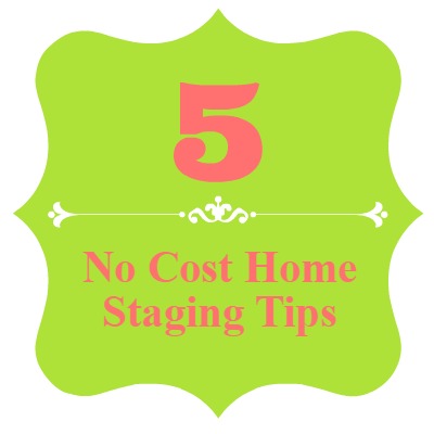 5 no cost home staging tips, real estate