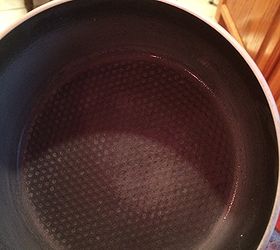 suggestions for removing grey coating on non stick cookware, cleaning tips, This is the greyish coating that has formed on interior of my new non stick cookware that I bought just a few months ago
