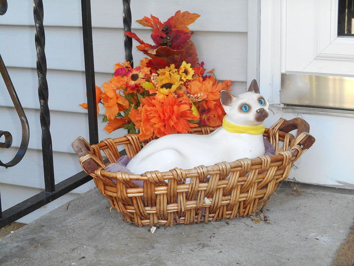 front porch fall 2014 small changed same things only different, porches, seasonal holiday decor, wreaths