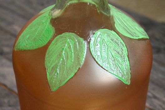 decoracin de otoo jarrn de calabaza escarchado diy