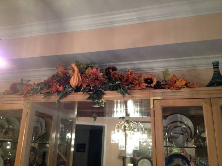 all decorated for fall, seasonal holiday decor
