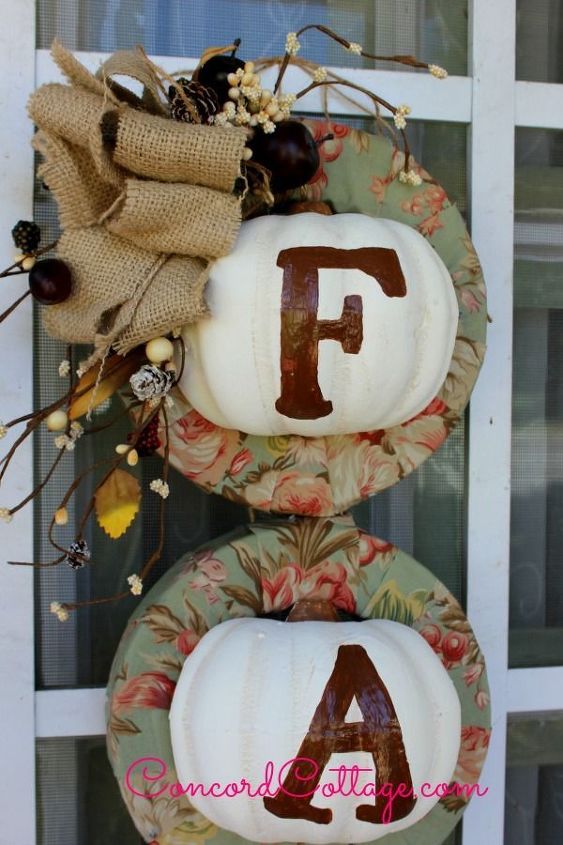fall pumpkin wreath w dollar store items, crafts, seasonal holiday decor, wreaths