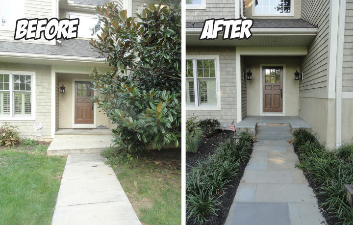 outdoor living renovation before after, landscape, outdoor living, patio