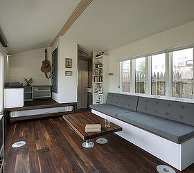 tiny house interior modern innovative, appliances, countertops, flooring, go green