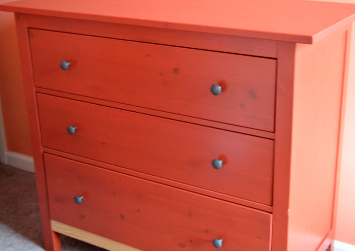 ikea hack hemnes painted chest, painted furniture