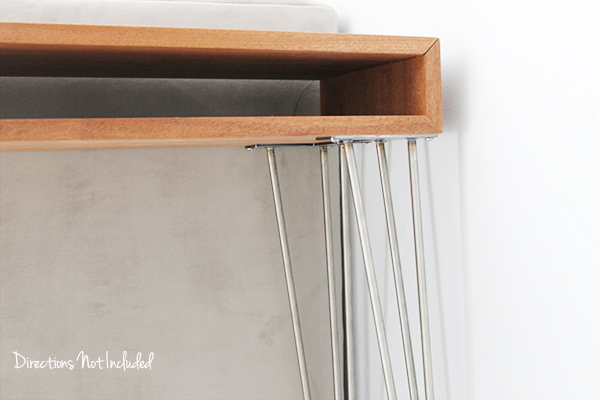 midcentury modern console table, diy, rustic furniture, woodworking projects