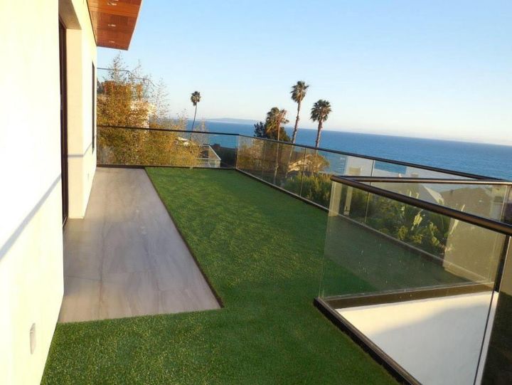 artificial grass for rooftop patios and decks, landscape, lawn care