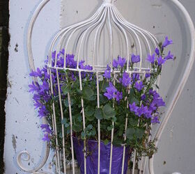 shabby chic birdcage candle display, home decor, repurposing upcycling