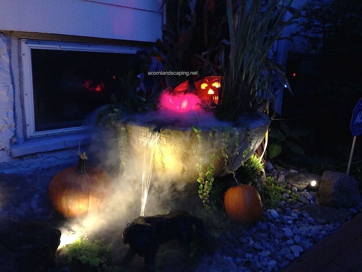 ideas de jardineria para halloween en el area de rochester nueva york ny, Ideas para fuentes de oto o Rochester NY