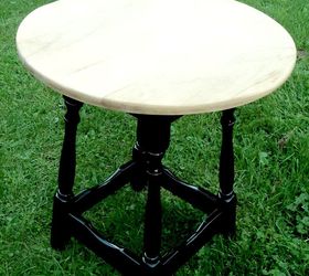 stain painted accent table, diy, painted furniture, painting, rustic furniture