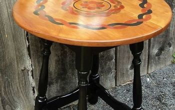 Stain Painted Accent Table