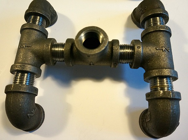 candle holder plumbing pipe upcyle repurpose industrial, home decor, repurposing upcycling