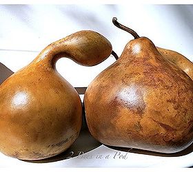 How to Stain Natural Gourds for Fall