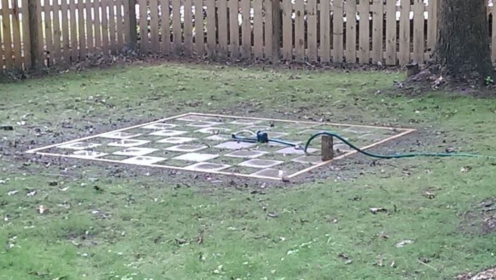 Backyard Cement Game Build Hometalk