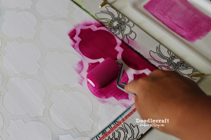 stenciling pillow ideas paint a pillow, crafts, home decor, painting