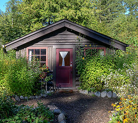 outdoor living rustic river cabin retreat, gardening, outdoor living