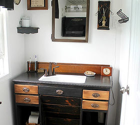 bathroom ideas vintage style remodel, bathroom ideas, home decor, home improvement, repurposing upcycling