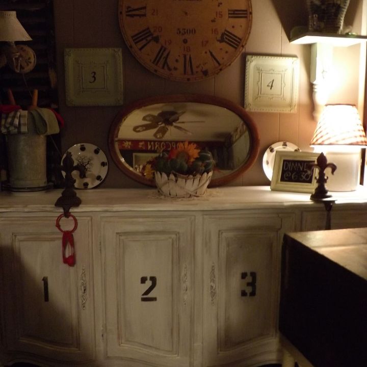 painted furniture desk numbers french distressed, painted furniture