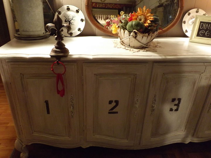 painted furniture desk numbers french distressed, painted furniture