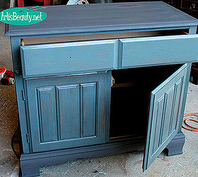 painted furniture buffet bar makeover, painted furniture