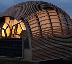 tiny towable home vermont students design, architecture, go green