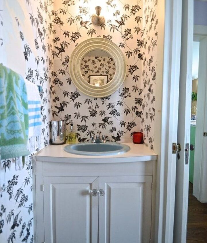 Fun, Bright Makeover For Powder Room Hometalk Fun, Bright Makeover For Powder Room Hometalk