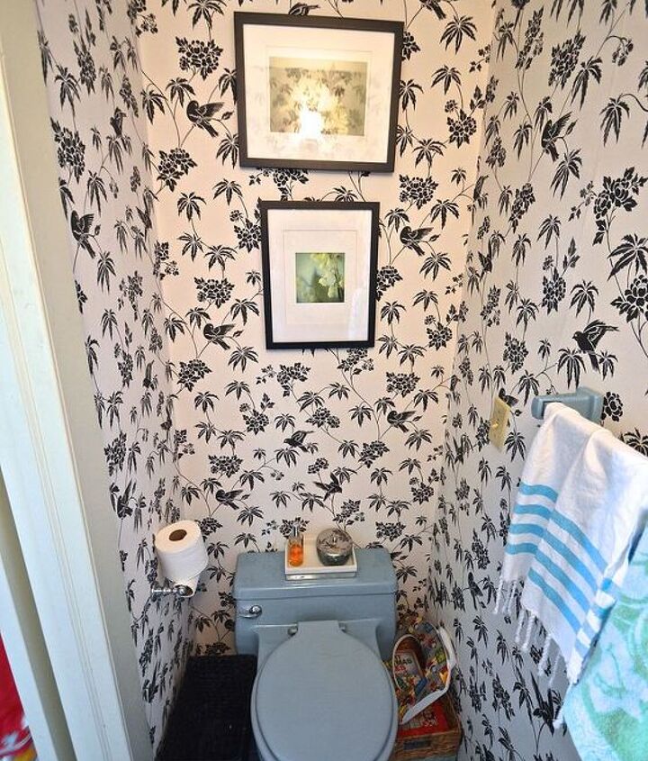 Fun, Bright Makeover For Powder Room  Hometalk Fun, Bright Makeover For Powder Room  Hometalk