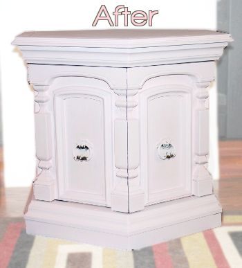 cat bed upcycle end table painted repurpose, painted furniture, pets animals, repurposing upcycling