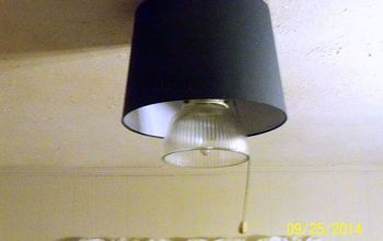 Ceiling Fan - Lampshade Project