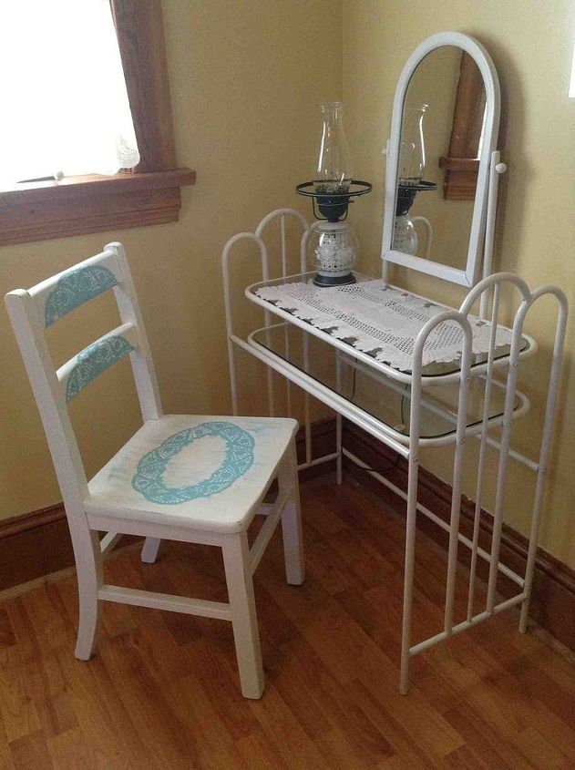 painted furniture shabby chic white teal, painted furniture, shabby chic
