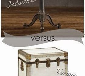 design dilemma french industrial vs vintage classic, home decor
