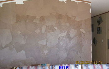 Brown paper floor/wall help