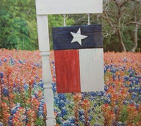 texas flag, curb appeal, diy, outdoor living, woodworking projects