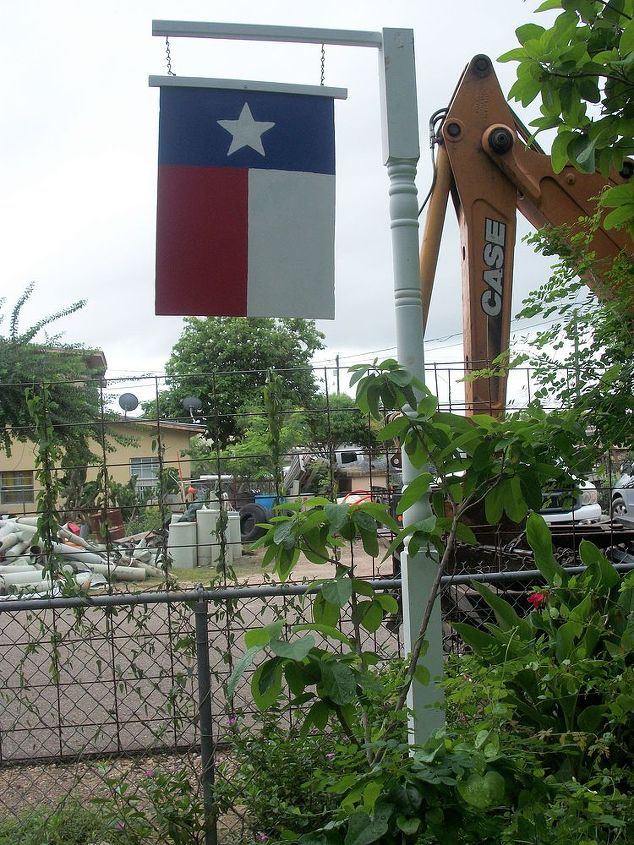 texas flag, curb appeal, diy, outdoor living, woodworking projects