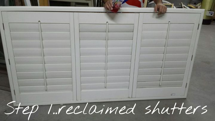 diy headboard shutters upcycle, bedroom ideas, diy, repurposing upcycling, woodworking projects