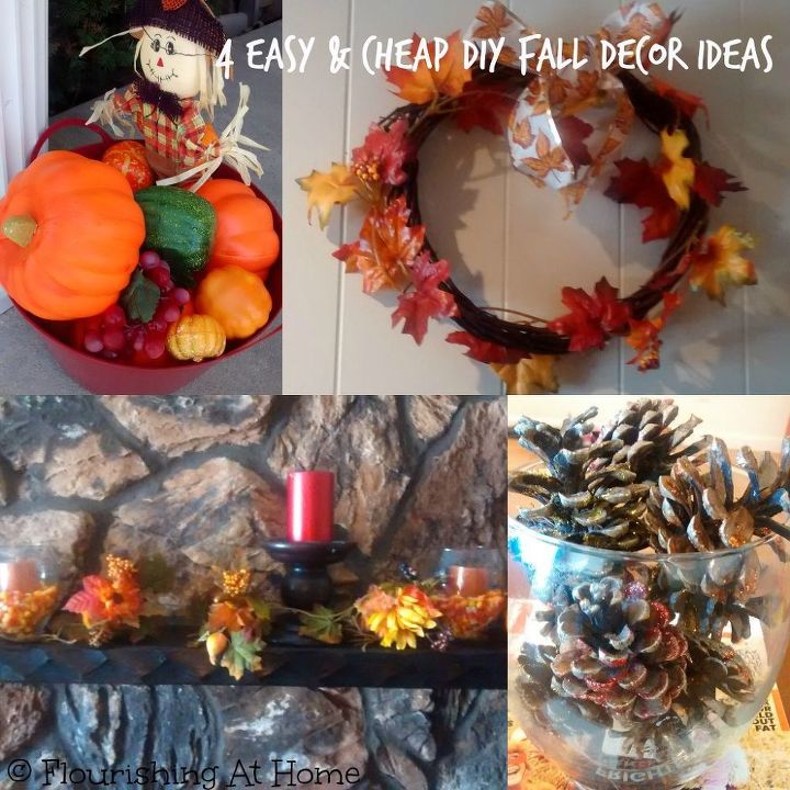 fall decorations frugal easy, halloween decorations, seasonal holiday decor, 4 Cheap and Easy Fall Crafts