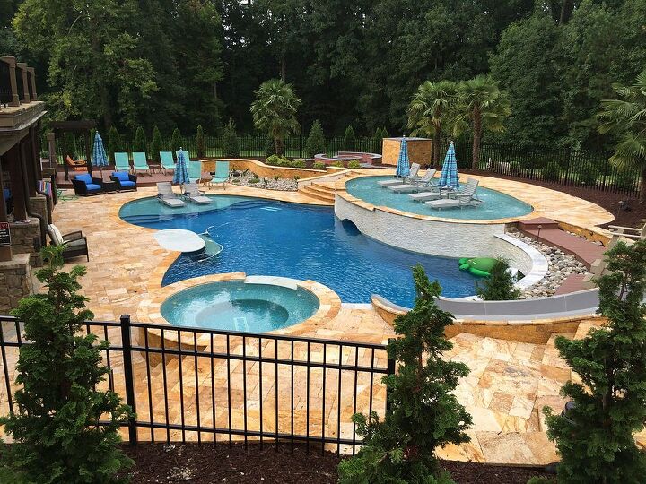 pool water slide custom model ps38l c, home maintenance repairs, ponds water features, pool designs