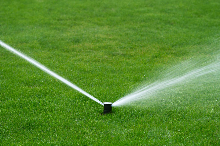 how to adjust pop up sprinkler heads, how to, landscape, lawn care