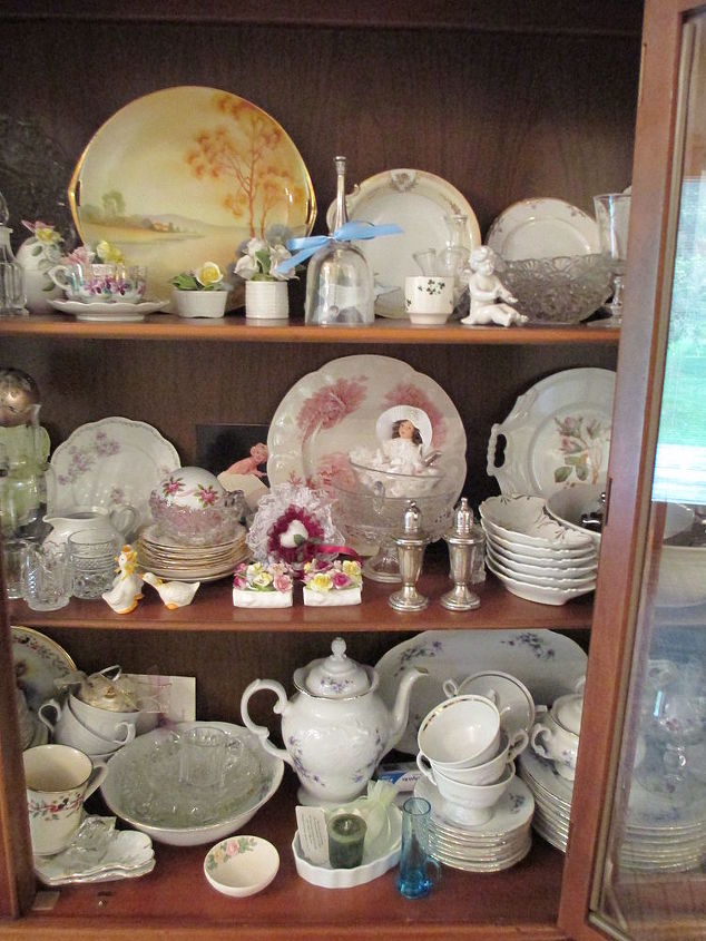 The China Cabinet Vintage Home At Casual Elegance Boutique
